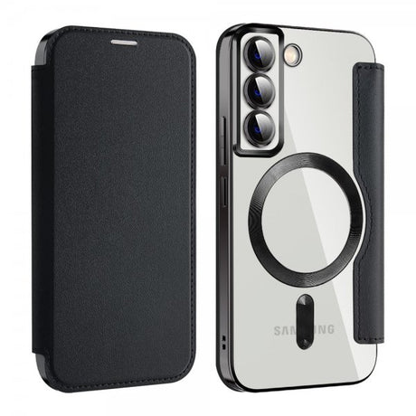 Samsung Galaxy S22 Kotelo MagSafe Musta