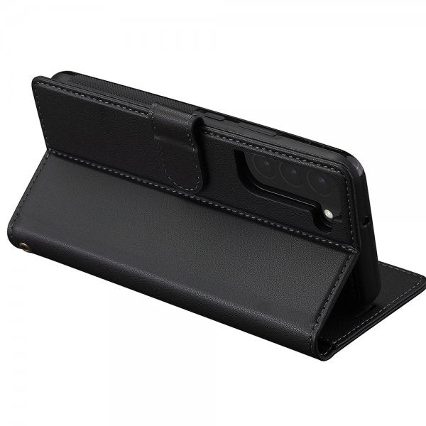 Nordic Covers Samsung Galaxy S22 Kotelo irrotettavalla MagSafe-kuorella Raven Black