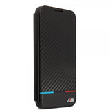 BMW Samsung Galaxy S22 Kotelo Tricolor Stripe Carbon Musta