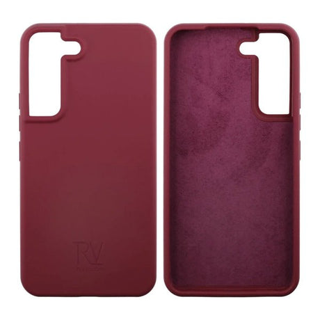 Rvelon Samsung Galaxy S22 Silikonikuori Punainen