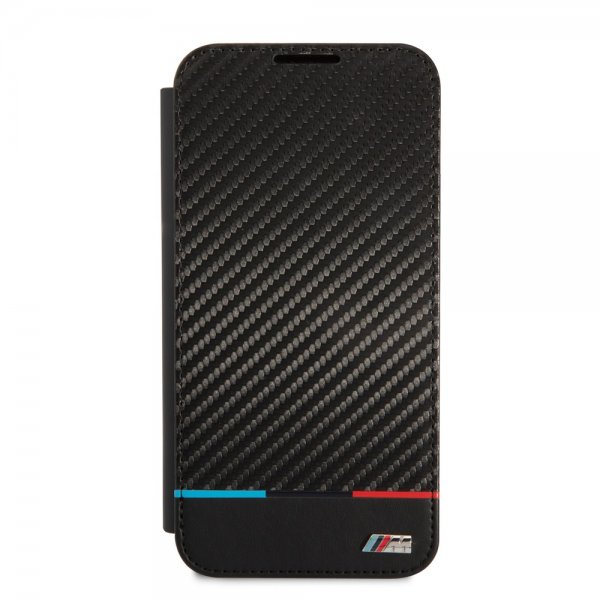 BMW Samsung Galaxy S22 Plus Kotelo Tricolor Stripe Carbon Musta