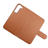 Rvelon Samsung Galaxy S22 Plus -kotelo magneettinen irrotettava kuori, ruskea