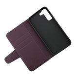 Rvelon Samsung Galaxy S22 Plus Kotelo Ulospäin Kääntyvällä Korttipaikalla Violetti