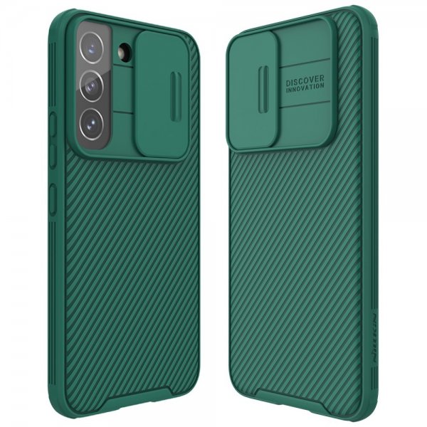 Nillkin Samsung Galaxy S22 Plus Suojakuori CamShield Vihreä