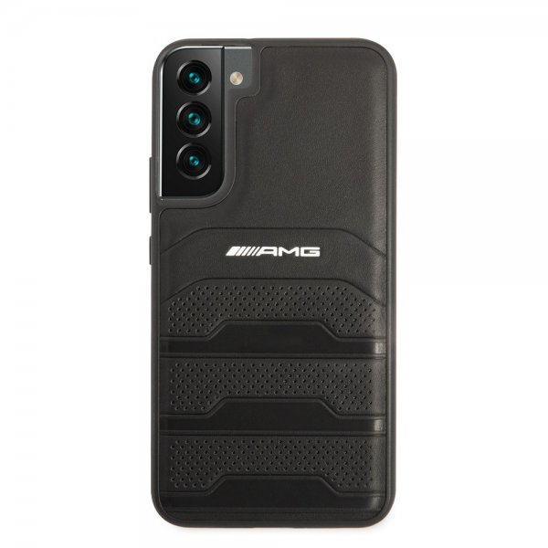 AMG Samsung Galaxy S22 Plus Kuori Painetut Viivat Musta