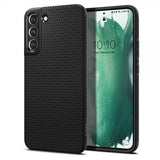 Spigen Samsung Galaxy S22 Plus -suojakuori Liquid Air, mattamusta