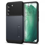 Spigen Samsung Galaxy S22 Plus Slim Armor -suojakuori, Metal Slate