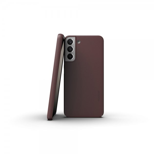 Nudient Samsung Galaxy S22 Plus -suojakuori Thin Case V3 Sangria Red