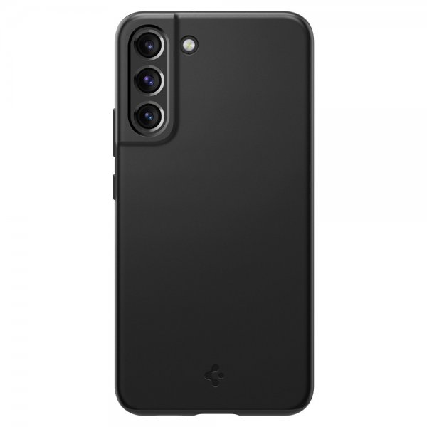 Spigen Samsung Galaxy S22 Plus -suojakuori Thin Fit, musta