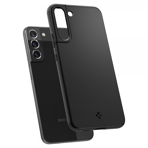 Spigen Samsung Galaxy S22 Plus -suojakuori Thin Fit, musta