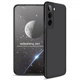 GKK Samsung Galaxy S22 Plus Kuori Kolmiosainen Musta