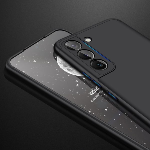 GKK Samsung Galaxy S22 Plus Kuori Kolmiosainen Musta