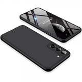 GKK Samsung Galaxy S22 Plus Kuori Kolmiosainen Musta