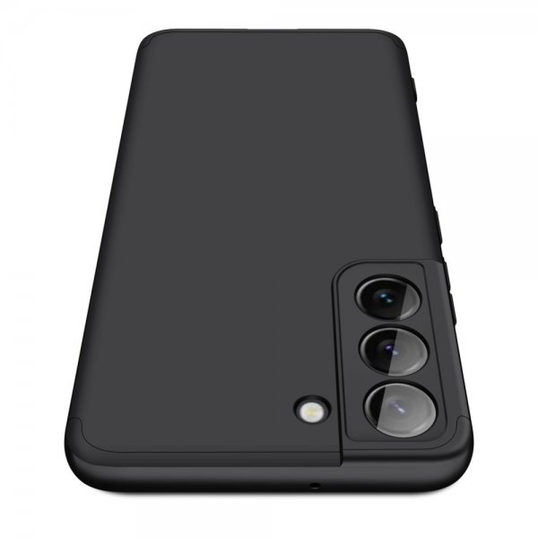 GKK Samsung Galaxy S22 Plus Kuori Kolmiosainen Musta