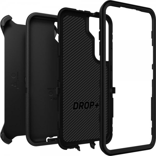 Otterbox Samsung Galaxy S22 Defender -suojakuori, musta