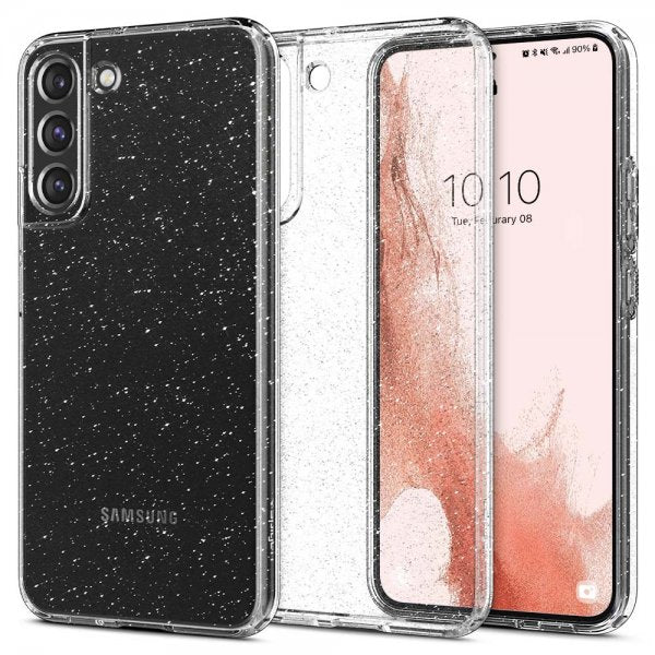 Spigen Samsung Galaxy S22 Kotelo Liquid Crystal Glitter Crystal Quartz