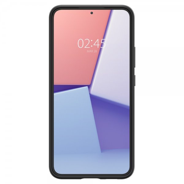Spigen Samsung Galaxy S22 Thin Fit -suojakuori, musta