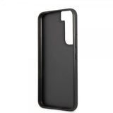 BMW Samsung Galaxy S22 Kuori Tricolor Stripe Carbon Musta