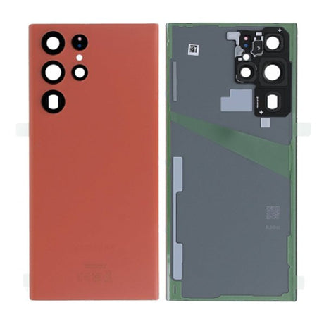 Samsung Galaxy S22 Ultra takakansi Alkuperäinen - Punainen