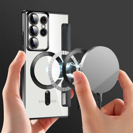 Samsung Galaxy S22 Ultra Kotelo MagSafe Musta