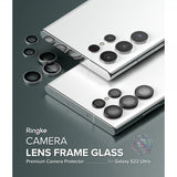 Ringke Samsung Galaxy S22 Ultra Kamerans Linssuojus Kehys Musta