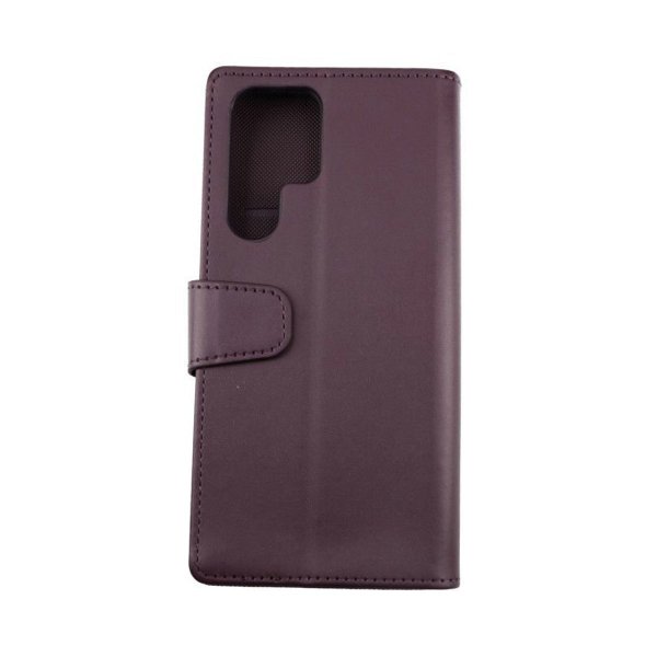 Rvelon Samsung Galaxy S22 Ultra -suojakotelo, avattava korttipaikka, violetti