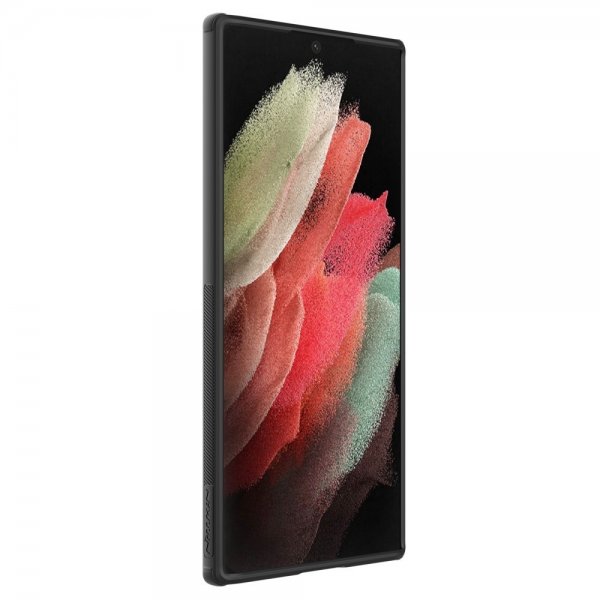 Nillkin Samsung Galaxy S22 Ultra -kuori, synteettinen kuitu, musta