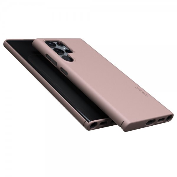 Nudient Samsung Galaxy S22 Ultra Ohut Kuori V3 Dusty Pink