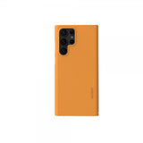 Nudient Samsung Galaxy S22 Ultra Ohut Kuori V3 Saffron Yellow