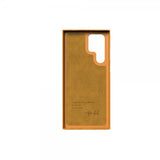 Nudient Samsung Galaxy S22 Ultra Ohut Kuori V3 Saffron Yellow