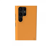 Nudient Samsung Galaxy S22 Ultra Ohut Kuori V3 Saffron Yellow