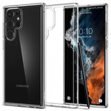 Spigen Samsung Galaxy S22 Ultra -kuori Ultra Hybrid Crystal Clear