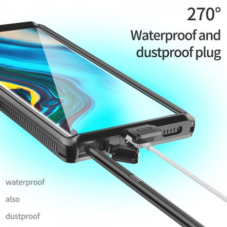 Redpepper Samsung Galaxy S22 Ultra Kuori Vedenpitävä IP68 Musta