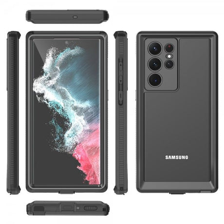Redpepper Samsung Galaxy S22 Ultra Kuori Vedenpitävä IP68 Musta