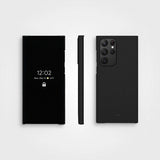 agood company Samsung Galaxy S22 Ultra Kuori Kasvipohjainen Charcoal Black