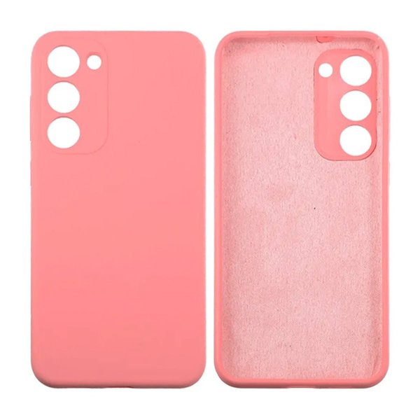 Samsung Galaxy S23 Kuori Silikoni Vaaleanpunainen