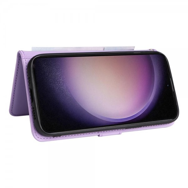 Betopnice Samsung Galaxy S23 FE -suojakuori irrotettavalla kuorella 005 Violetti