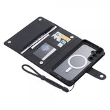 VILI Samsung Galaxy S23 FE Kotelo irrotettavalla kuorella GHB Series MagSafe Musta