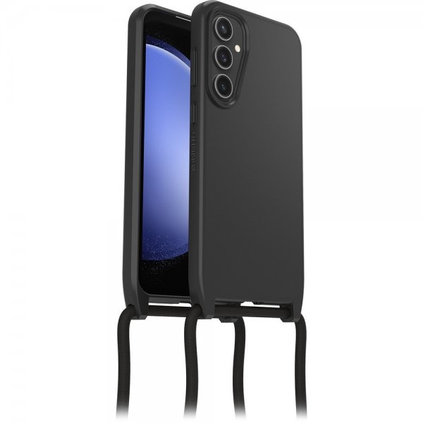 Otterbox Samsung Galaxy S23 FE React Necklace -kuori, musta