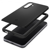 Spigen Samsung Galaxy S23 FE Kuori Thin Fit Musta