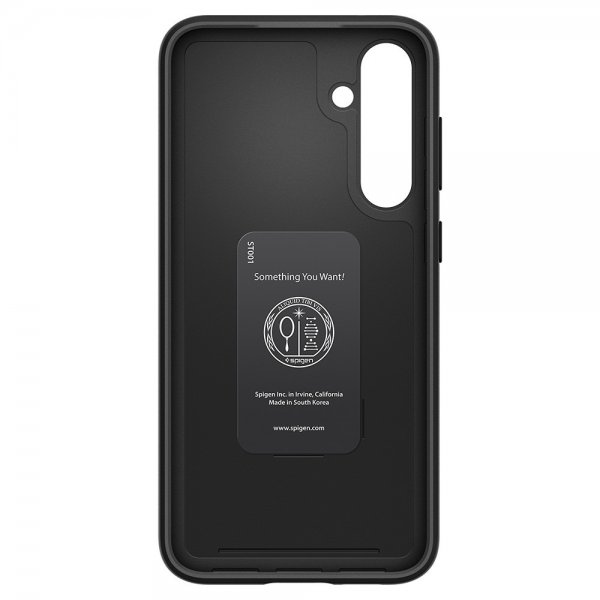 Spigen Samsung Galaxy S23 FE Kuori Thin Fit Musta