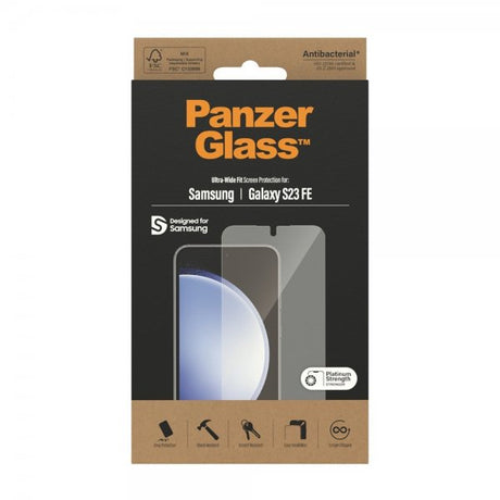 PanzerGlass Samsung Galaxy S23 FE -näytönsuoja Ultra-Wide Fit