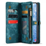 CaseMe Samsung Galaxy S23 Kotelo 008 Series Irrotettava kuori Petrol