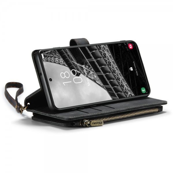 CaseMe Samsung Galaxy S23 -suojakotelo, C30-sarja, musta