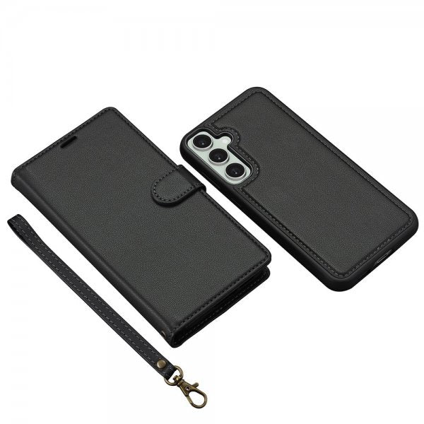 Nordic Covers Samsung Galaxy S23 Kotelo irrotettavalla MagSafe-kuorella, Raven Black