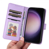 Betopnice Samsung Galaxy S23 Kuori irrotettavalla kuorella 005 Violetti