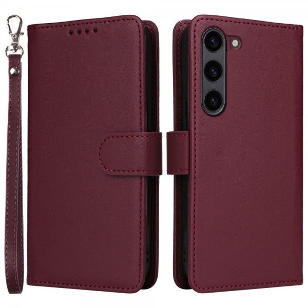 Betopnice Samsung Galaxy S23 Kotelo irrotettavalla kuorella 005 Punainen