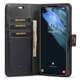Dg.Ming Samsung Galaxy S23 Kotelo irrotettavalla kuorella Musta