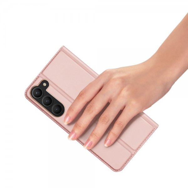 Dux Ducis Samsung Galaxy S23 Kotelo Skin Pro Series Vaaleanpunainen