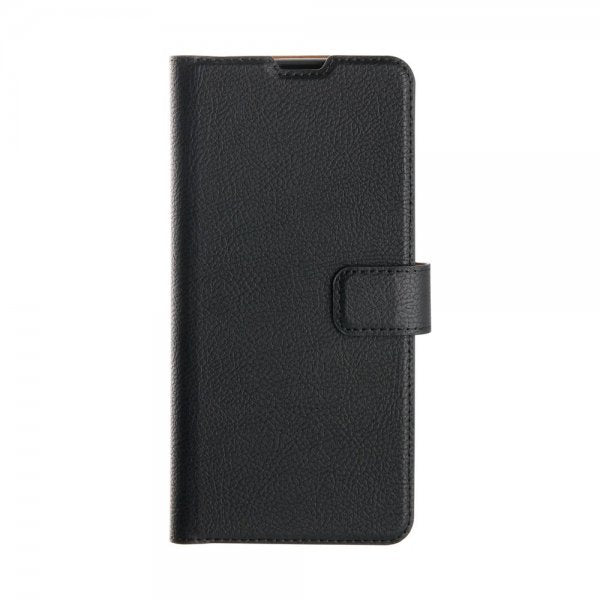 Xqisit Samsung Galaxy S23 Kotelo Slim Wallet Selection Musta